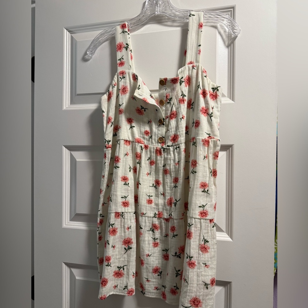 Show Me Your MuMu Marisa Floral Babydoll Mini Dress